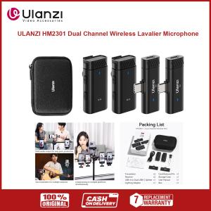 ULANZI HM2301 Dual Channel Wireless Lavalier Microphone