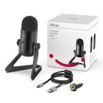 FIFINE K690 USB Microphone (Blue Yeti Killer) With 4 Polar Patterns, Gain Dials, Live Monitoring & A Mute Button